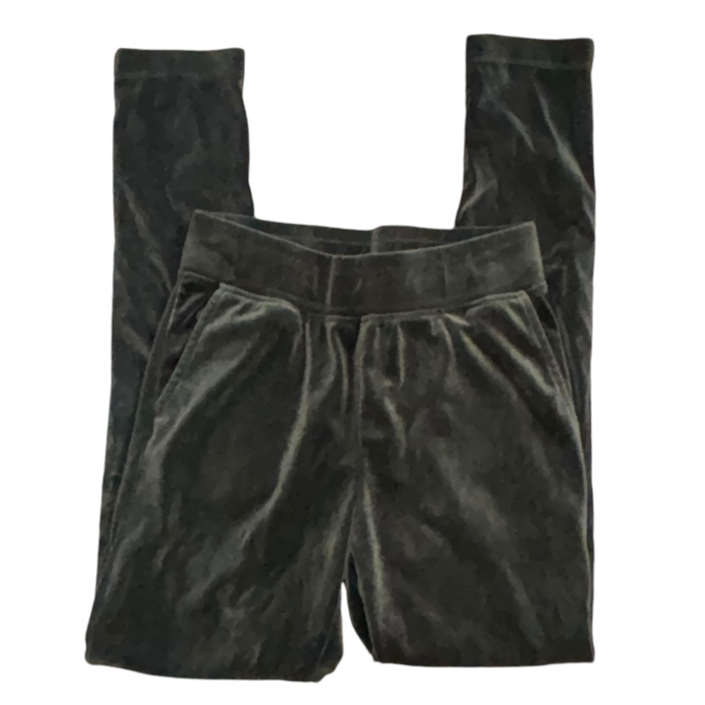 Cable & Guage Studio Valor Velvet Green Sweatpants Women’s XS Cozy Comfortable